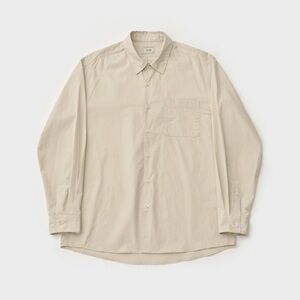 Classic Beige Button-Down Shirt